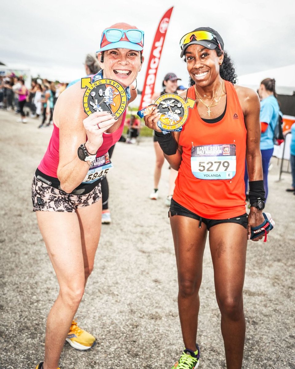 🚀 Ready for an out-of-this-world adventure? 🌌 Experience the Space Coast Marathon on 12/1/24! Run alongside rocket launches and explore Florida's cosmic wonders! 🛰️✨ Use 'LAUNCH10' for 10% off any event! spacecoastmarathon.com #SpaceCoastBR #BibChat