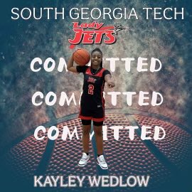 I am thankful for ALL of the coaches that recruited me while playing at Bryan County High! I want to thank my coaches, team and family for all of the support. I have made the decision to continue my career at South Georgia Tech on a full scholarship! @coachmincey @SGTCJets