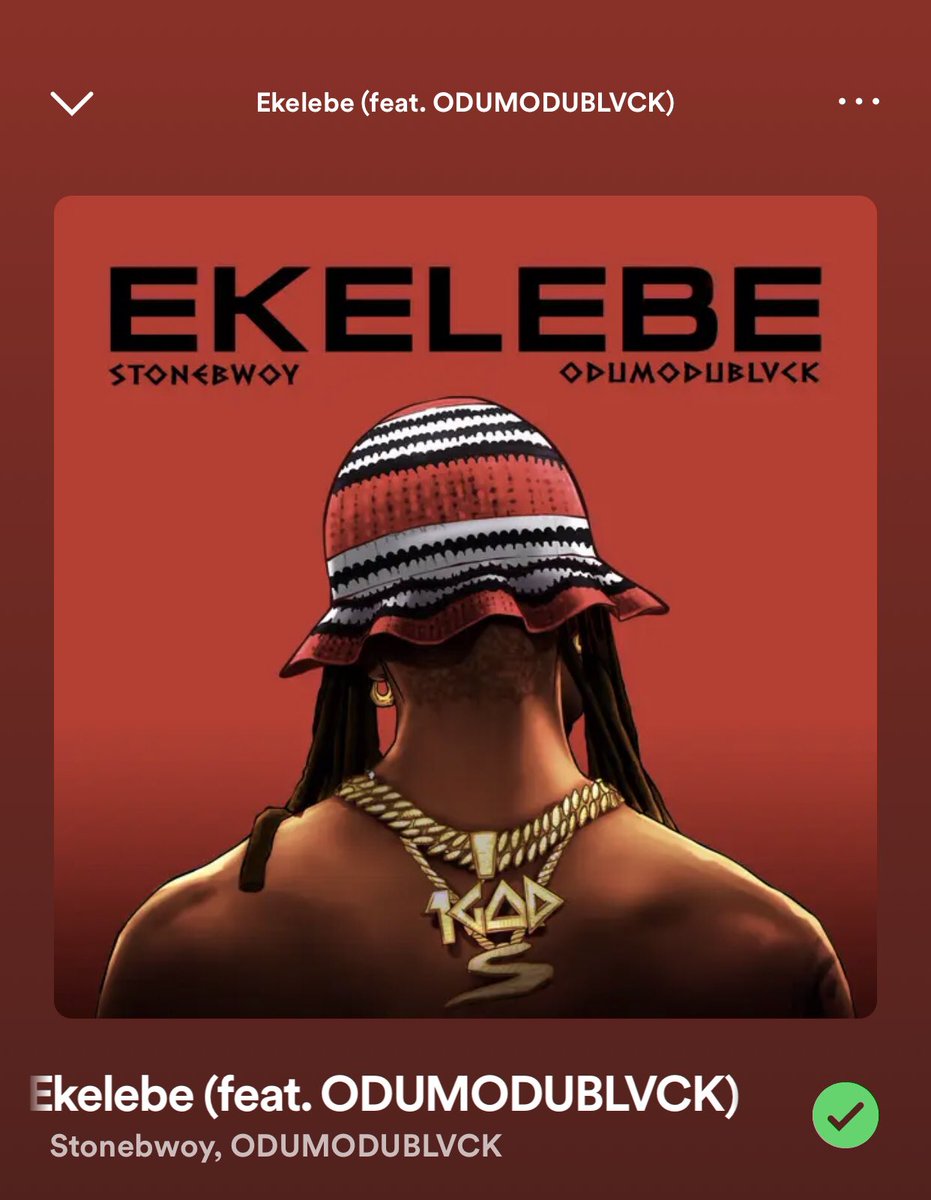 New Stonebwoy (feat. ODUMODUBLVCK) EKELEBE out now stonebwoy.lnk.to/Ekelebe