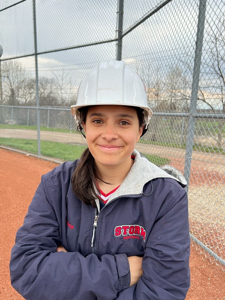 Congrats @Bellaflorio06 for earning the Hardhat award today! Roll Storm!