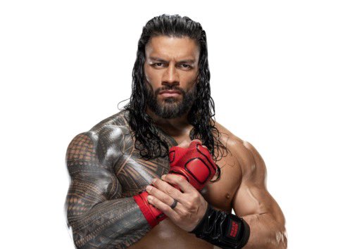Roman Reigns’ new official WWE render.