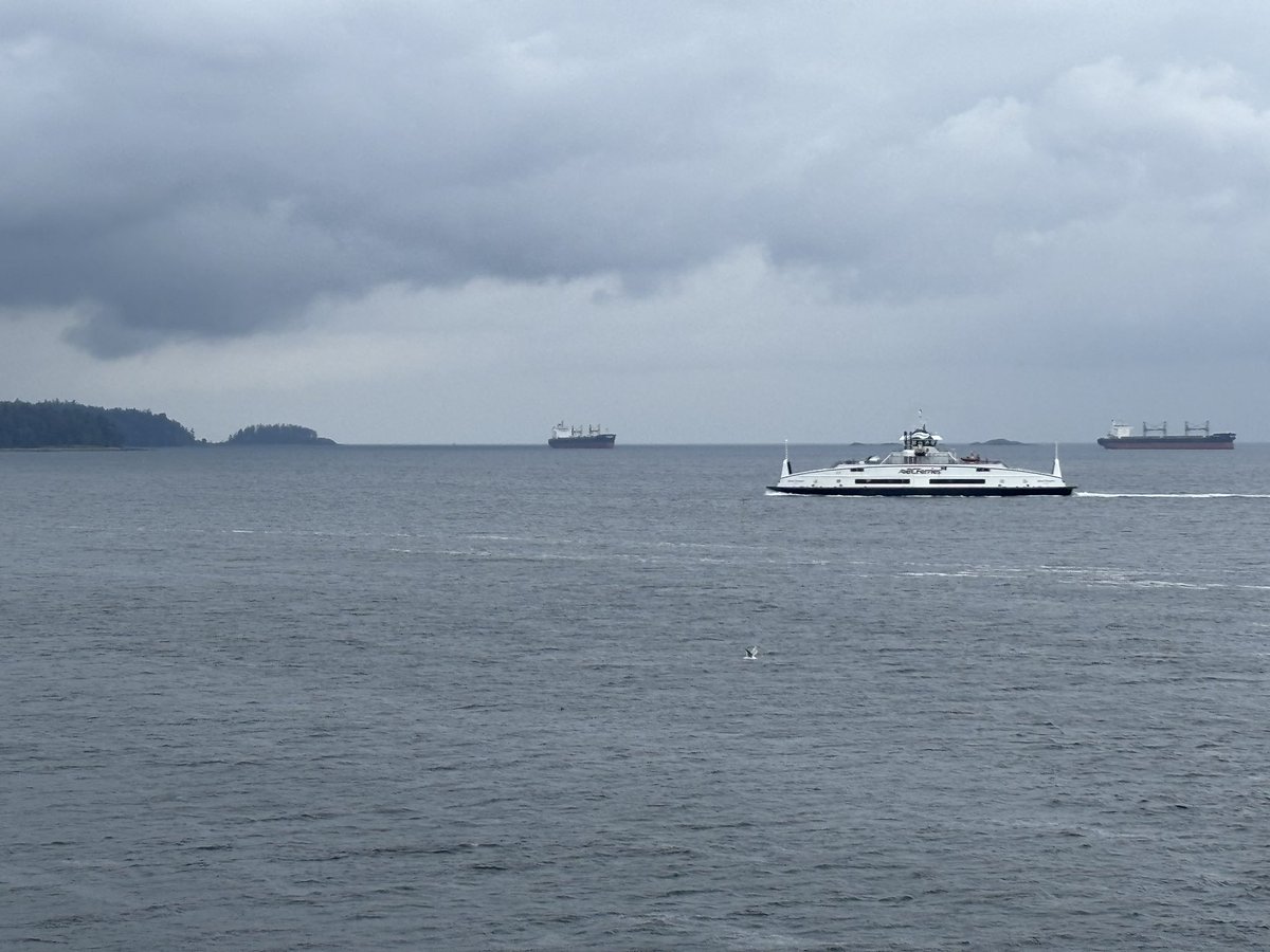 I was in @cityofnanaimo for a couple of days of meetings, so sailing out of Duke Pt on the Queen of Alberni worked out perfectly! Like a Duracell battery, this Queen keeps on going! @BCFerries