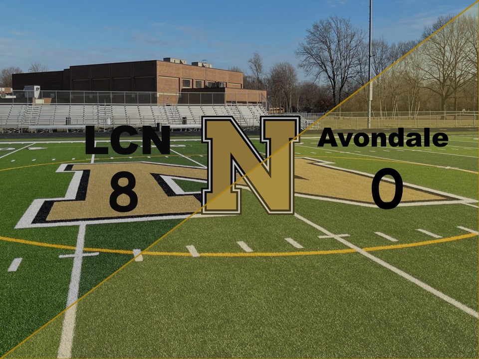 LCN Crusaders 8⃣-0⃣ Avondale Goals: Olivia S. (3)/Eleanor C. (2)/Eve A./Samantha H./Bella S . Assists: Malory B. (3)/Eve A. Marah Bsoul in goal with the shut-out LCN is 5-0 on the season! #SFTW @MISoccerCentral @MACSports1986 @MIPrepZoneMD