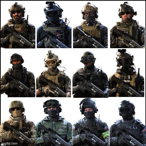 Honestly if they ported over the generic grunt/SF skins and named operators with their normal grounded skins from MW2019 to MW2023 I would have zero problem with all the flashy neon weed skins running around, everyone could’ve won.

You can keep your non-goon LARP skins, but let…