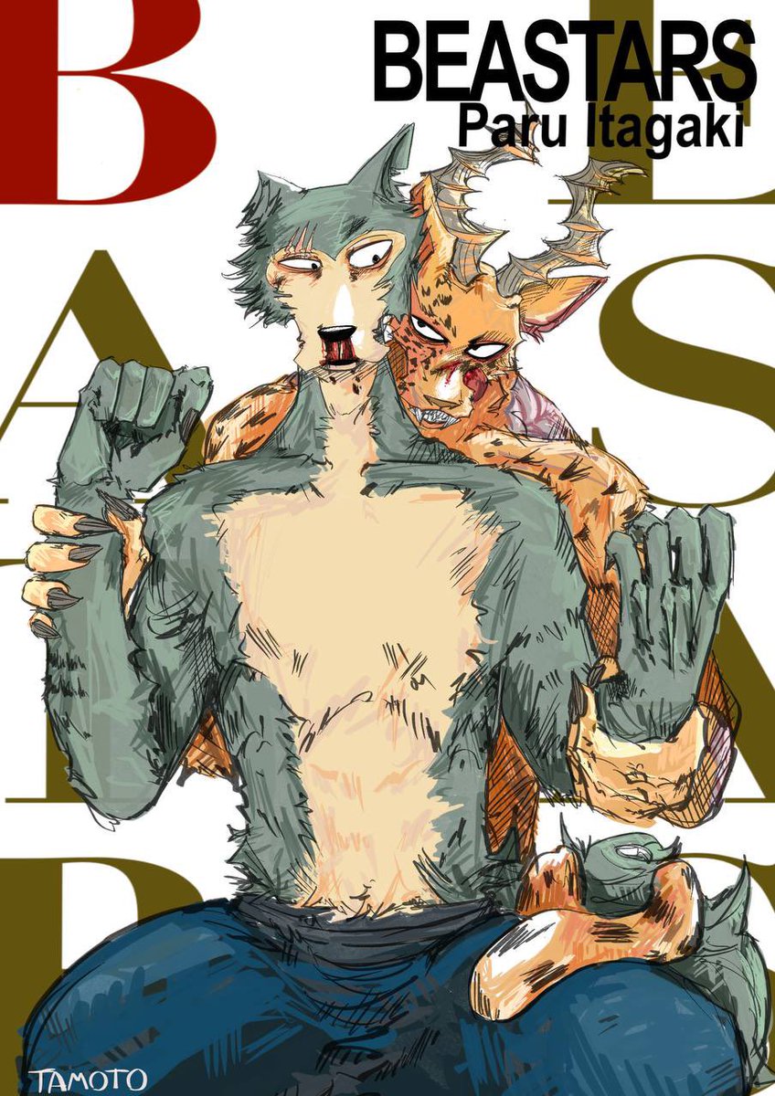 _TAMOTO_'s tweet photo. Trying to recreate some volume’s of Paru Itagaki painting style.
#beastars #beastarsedit #beastarsfanart #paruitagaki #beastars #beastarsmelon  #beastarslegosi #beastarslegoshi #legoshibeastars #legoshi #legosi #art  #ビースターズ https://t.co/OfZfFiBi53