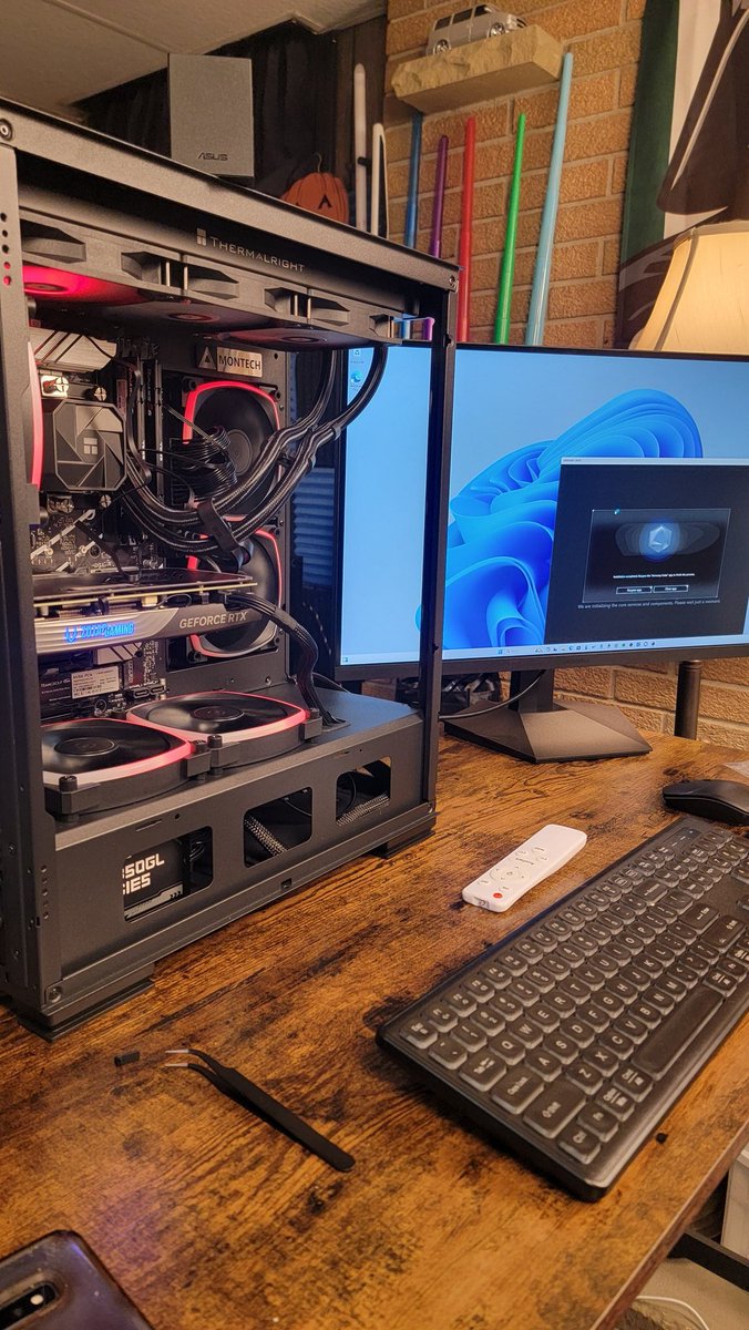 Yay! After weeks of research and hard work it is finally coming together! Lots of clean up but damn😁
#pc #GamingCommunity #gamingpc