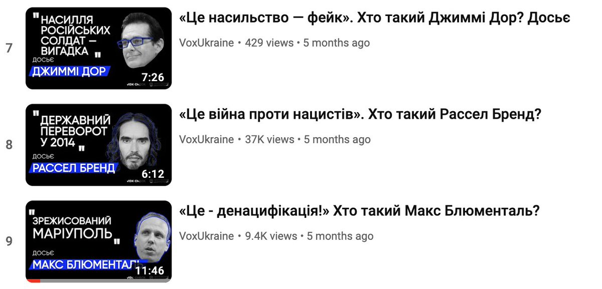 The State Dept & National Endowment for Democracy - a CIA cutout - are funding shady NGOs in Kiev to smear American critics of the disastrous Ukraine proxy war US govt-sponsored @voxukraine has a series of videos attacking me, @jimmy_dore, @wyattreed13, @rustyrockets & more