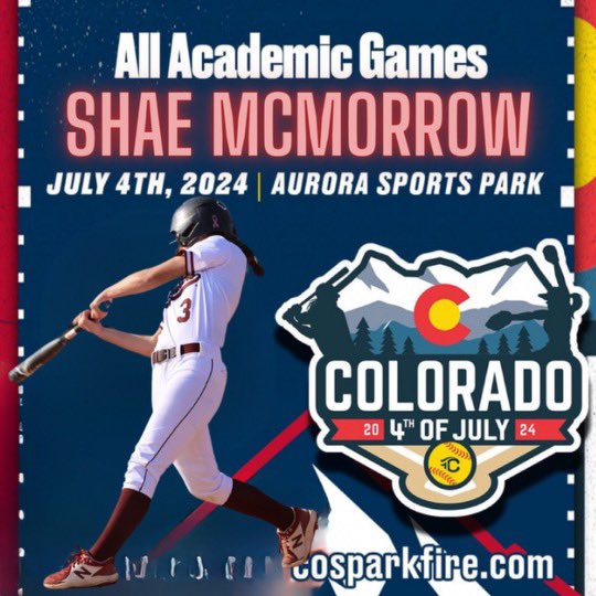 Thank you @TCSFastpitch for selecting me to play in the All-Academic games this summer at the CO Sparkler! @COSparkFire @batbustersfern @CoachSullySB @coachjennyrohn @CoachLauraRicc @frantro1942 @UCSDCoachG @PUSoftball @BrownU_Softball @DartmouthSball