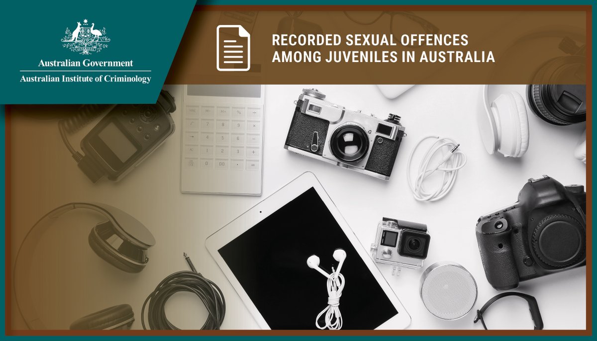 According to our latest #StatisticalBulletin, unlawful sexting, image-based abuse and other harmful technology-facilitated behaviours put juveniles at significant risk of sexual victimisation and criminalisation. Read more bit.ly/3VCODBw #AICResearch