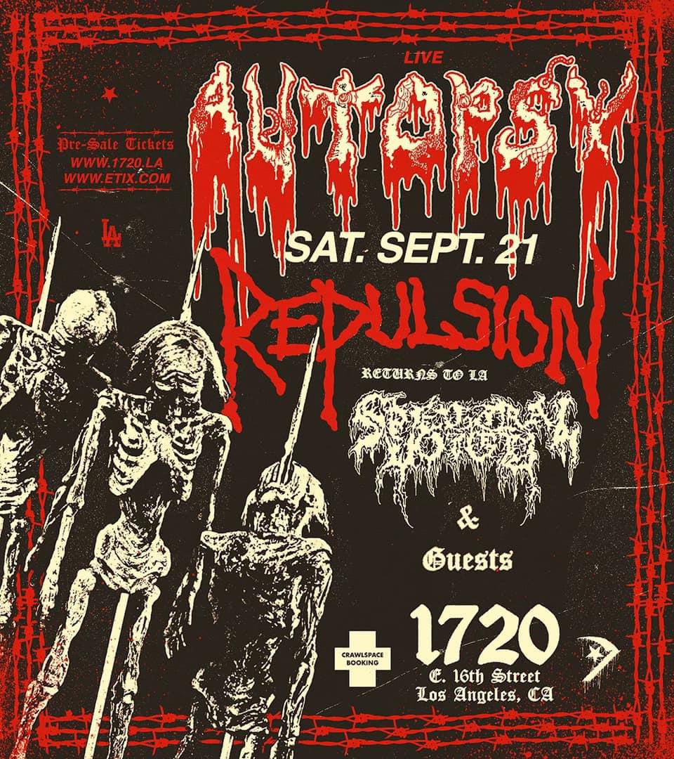 Autopsy 
Repulsion
Spectral Voice