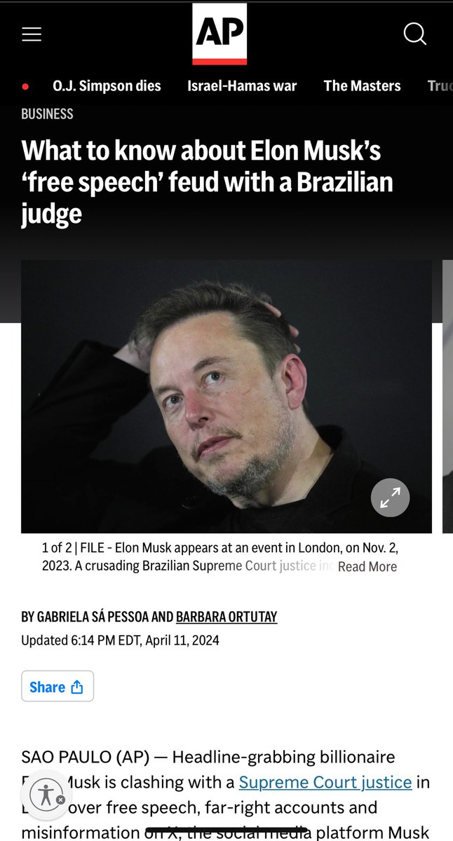 Leftist publication @AP attacks @elonmusk, starts the article with “Headline-grabbing billionaire Elon Musk,” then fails to provide any new fact or new context. Accuses him of giving a platform to white supremacists and conspiracy theorists. A complete waste of time!