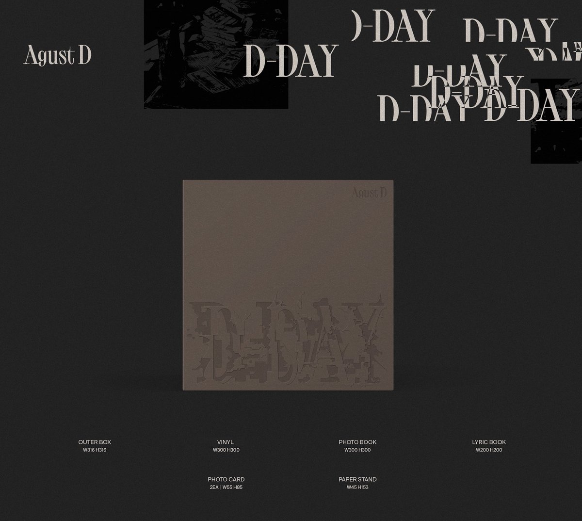 [INFO] 11-04-2024 <SUGA | Información de pre-orden de LP “D-DAY” de Agust D> Pre-order: desde el viernes 12 de abril, 11AM 🇰🇷 (jueves 11 de abril, 9PM 🇵🇦) Lanzamiento: será lanzando consecutivamente por región a partir del viernes 31 de mayo. [Contenido del álbum] - Una…