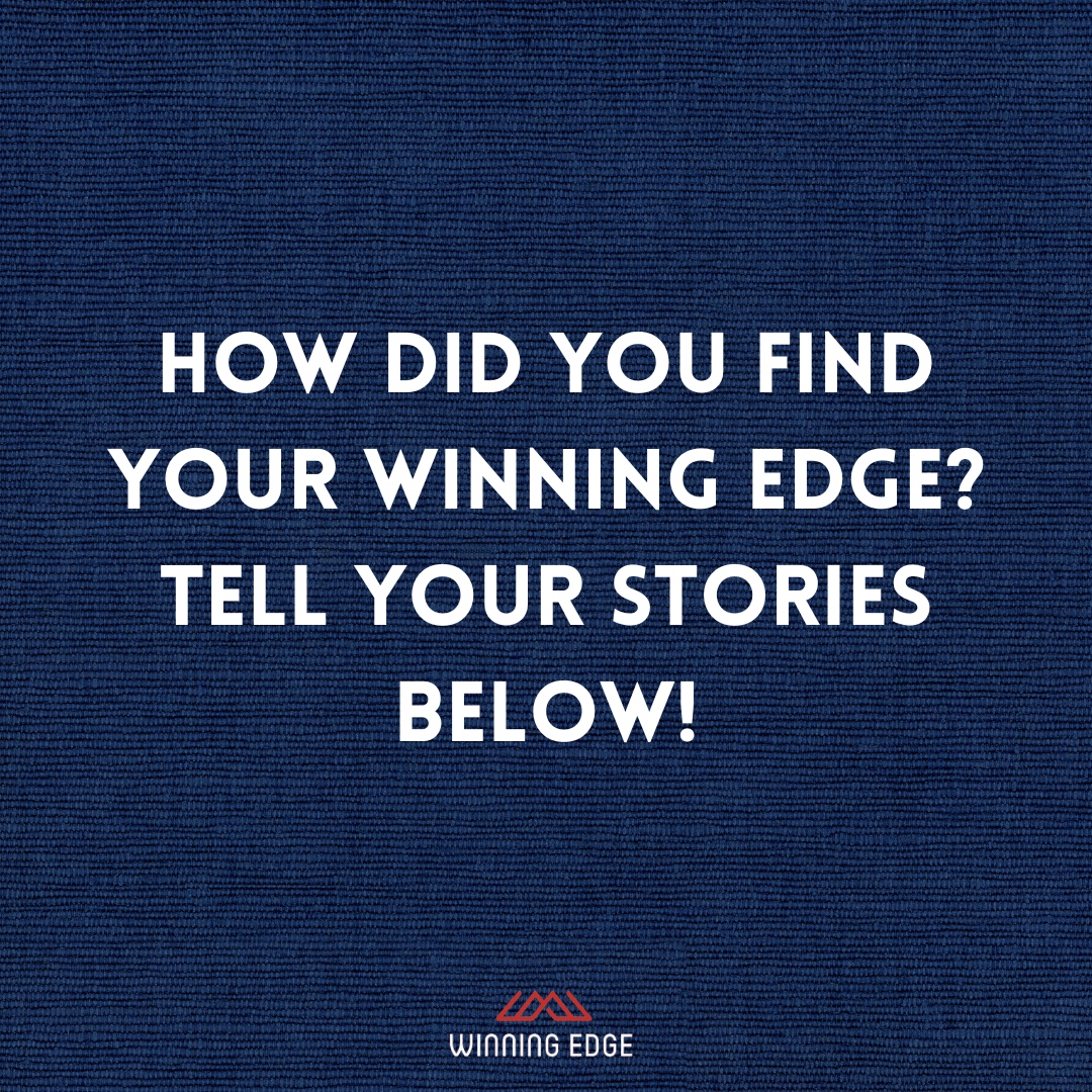 Your story MATTERS! Sharing your personal stories of inspirational leadership or how you found your winning edge could be the difference maker in someone else's story. 

#WinningEdge #GregTaylor #LeadershipCoach #KeynoteSpeaker #EventSpeaker #Leadership #MotivationalSpeaker