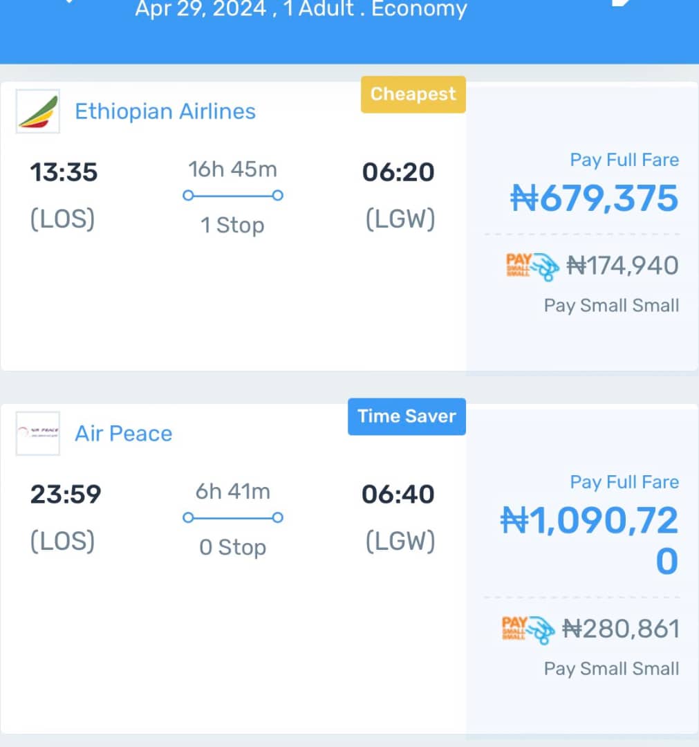 Breaking News: Air Peace began the Nigeria-London route, and others dropped their fares. Support the Naira, support the Nigerian economy, and fly Air Peace always..!

#londontolagos #lagostolondon  #AirPeace