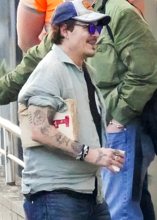Johnny Depp|Florence, Italy. 2024 🖤