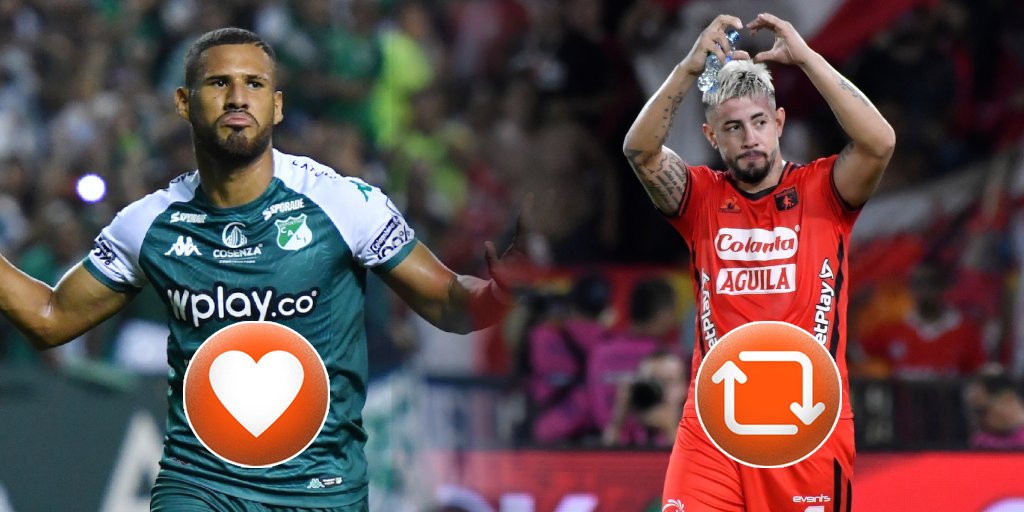 WinSportsTV's tweet photo. 🟢🔥👹¡Esta noche tendremos un partidazo! 

Calentamos motores para vivir un nuevo episodio del clásico vallecaucano en #LALIGAxWIN! ¿Quién se llevará la victoria?

💚 Like por Cali.
🔁 RT por América. https://t.co/OL7oP9CKSq