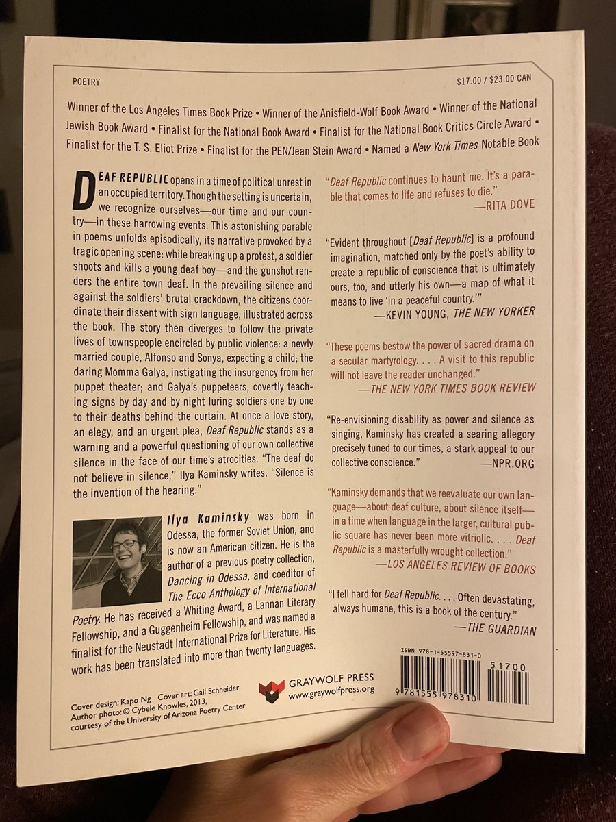 #PoetryIsForLife Year 4, Day 11:  “We Lived Happily During the War” by <a href="/ilya_poet/">Ilya Kaminsky</a>