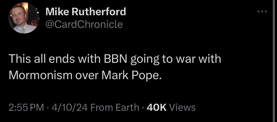 CardChronicle's tweet image. It’s happening!