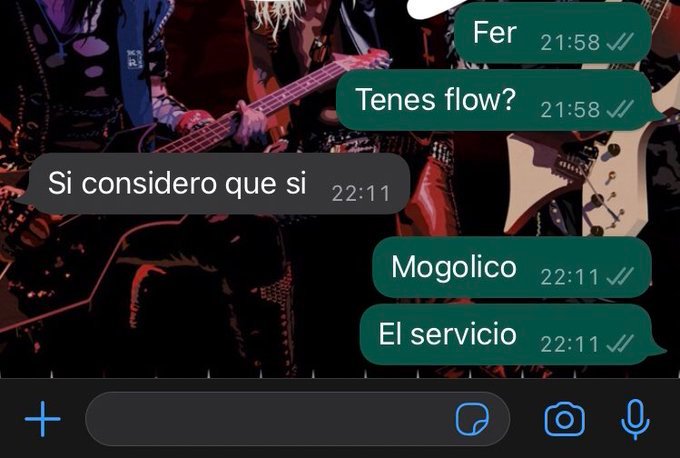 Tenes flow?