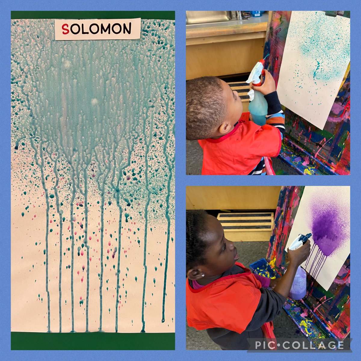 Joan Snow/Glenwood students celebrated “Artsy Thursday” by creating colorful rainy day scenes! #Reimaginelearning @Rosaliefav @District22BKNY @DOEChancellor @NYCSchools @Stu_chasabenis @NYCCouncil