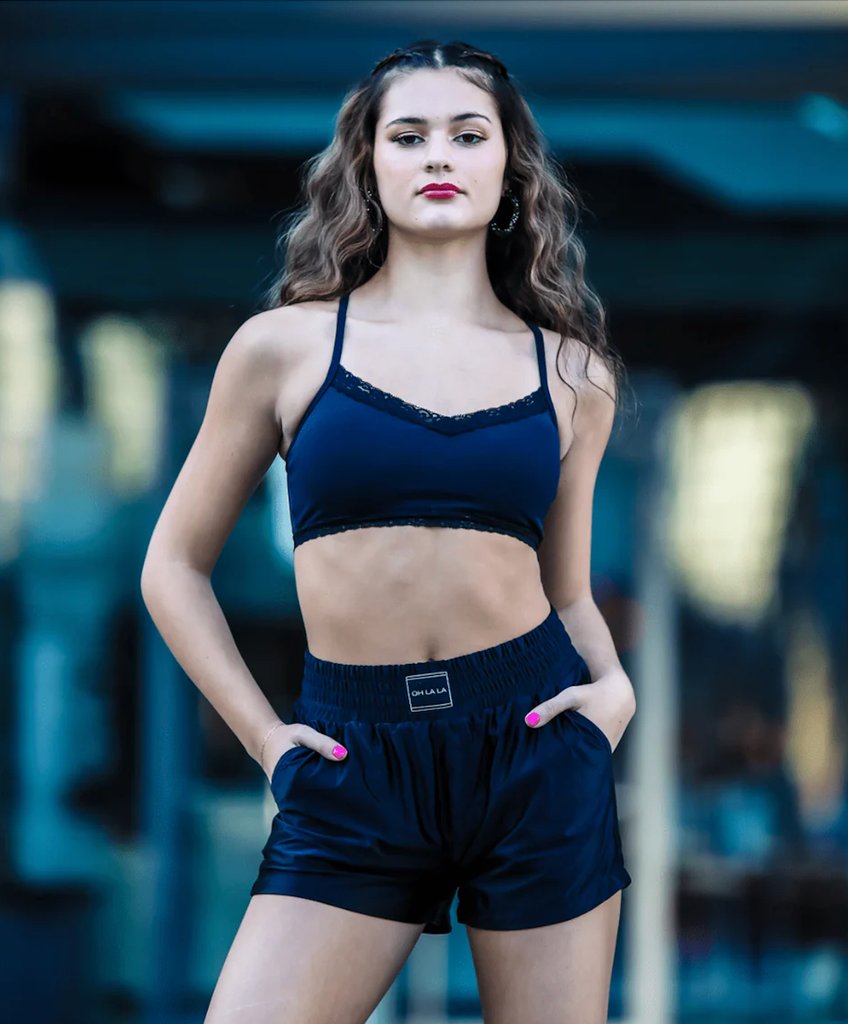Oh La La Dancewear - Dark Romance Collection 🖤
The outfit pictured features the Juliet Top and the Juliet Boxer Short in black. Both pieces are also available in Dusty Blue🩵 and Scarlet❤️

dancewearcorner.com/collections/da…