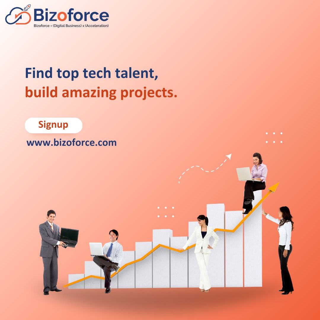 Seeking expert tech talent? Ready to launch your dream project? Find the perfect match on Bizoforce. #Bizoforce #TechJobs

Visit - buff.ly/3XoJBpX