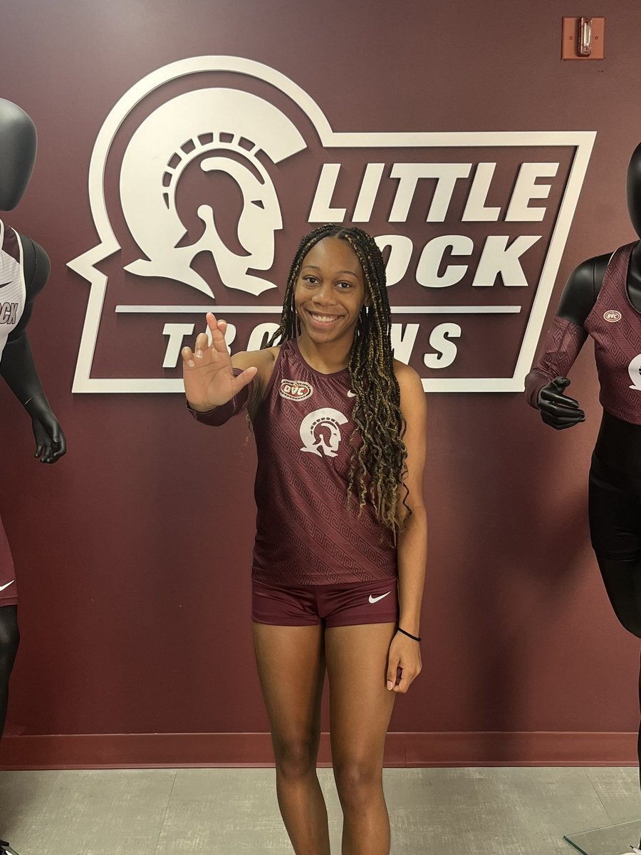 Congratulations @KatelynHaley21!!! She will be joining @LRTrojans and continuing her track career at The University of Arkansas at Little Rock. We are so proud of you!