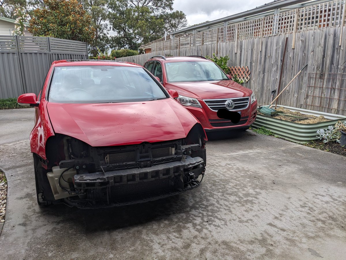 Something is missing from the front of my car...