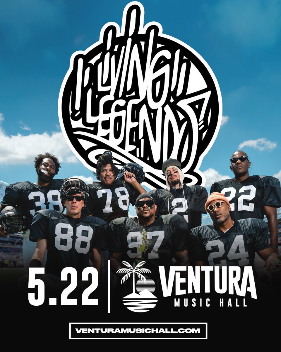 5/22 we performing LIVE in Ventura CA!!! @LivingLegends