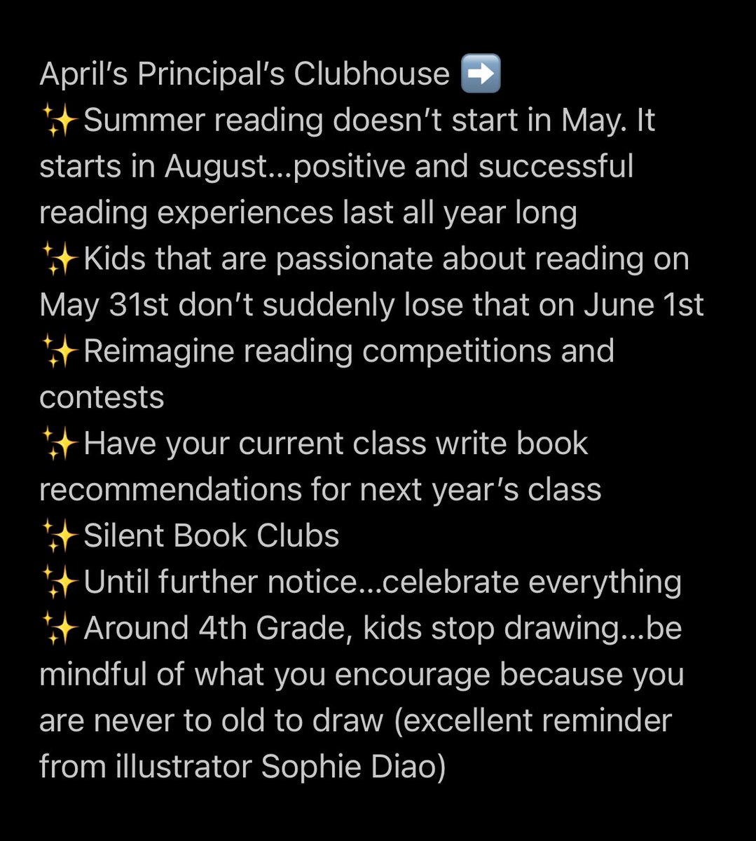 StefaniePitzer's tweet photo. Another amazing #PrincipalsClubhouse from @bookelicious tonight with @donalynbooks & @sophiediao I cannot believe there is only one more meeting left 😭 This has been a tremendous year of learning 🤯🤩 #Pitzer4e #LWRocketsRead #momsasprincipals #iledchat #principalsinaction https://t.co/zKSETcv3ZG
