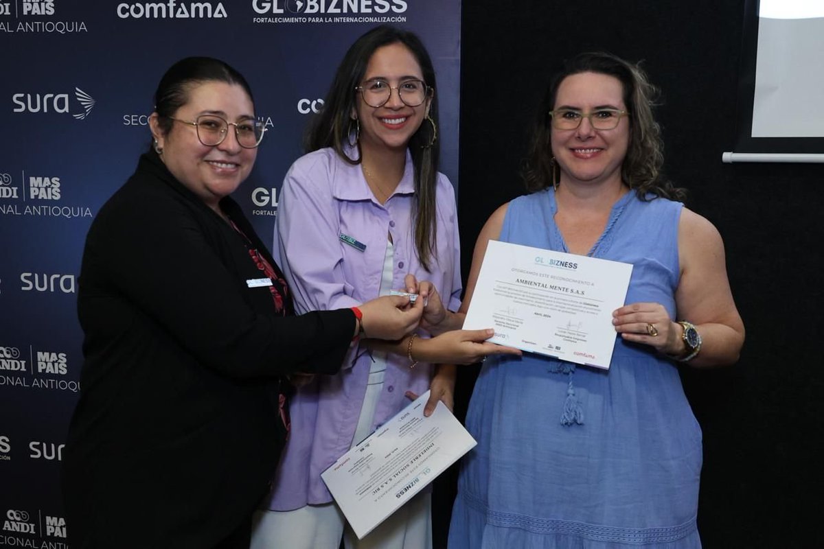 #InternacionalANDI | Con broche de oro 🥇 cerramos la primera cohorte de #Globizness, un programa que nos llena de felicidad y orgullo. 

👀al dato: alrededor del 80% de las empresas beneficiarias priorizaron la internacionalización en sus estrategias corporativas. 

#MásPaís