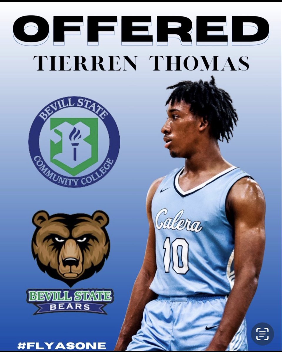 Congratulations to Senior Guard Tierren Thomas on his offer to play collegiate basketball at Bevill State Community College in Jasper, Alabama! 
#TrustTheProcess