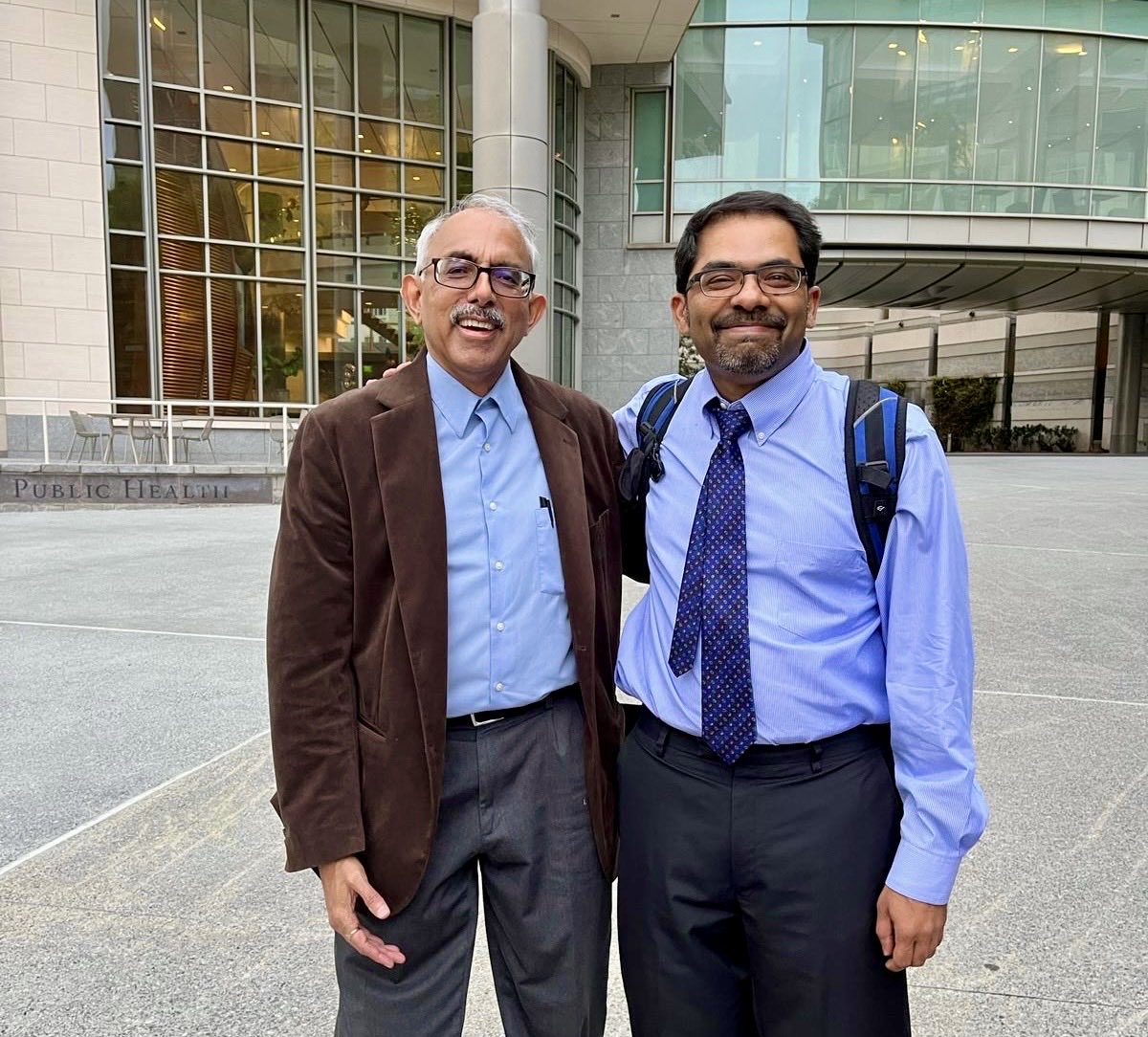 I finally met the legendary global diabetes expert ⁦@kmvnarayan14⁩ ⁦@EmoryUniversity⁩ He has done amazing work in NCD prevention and care