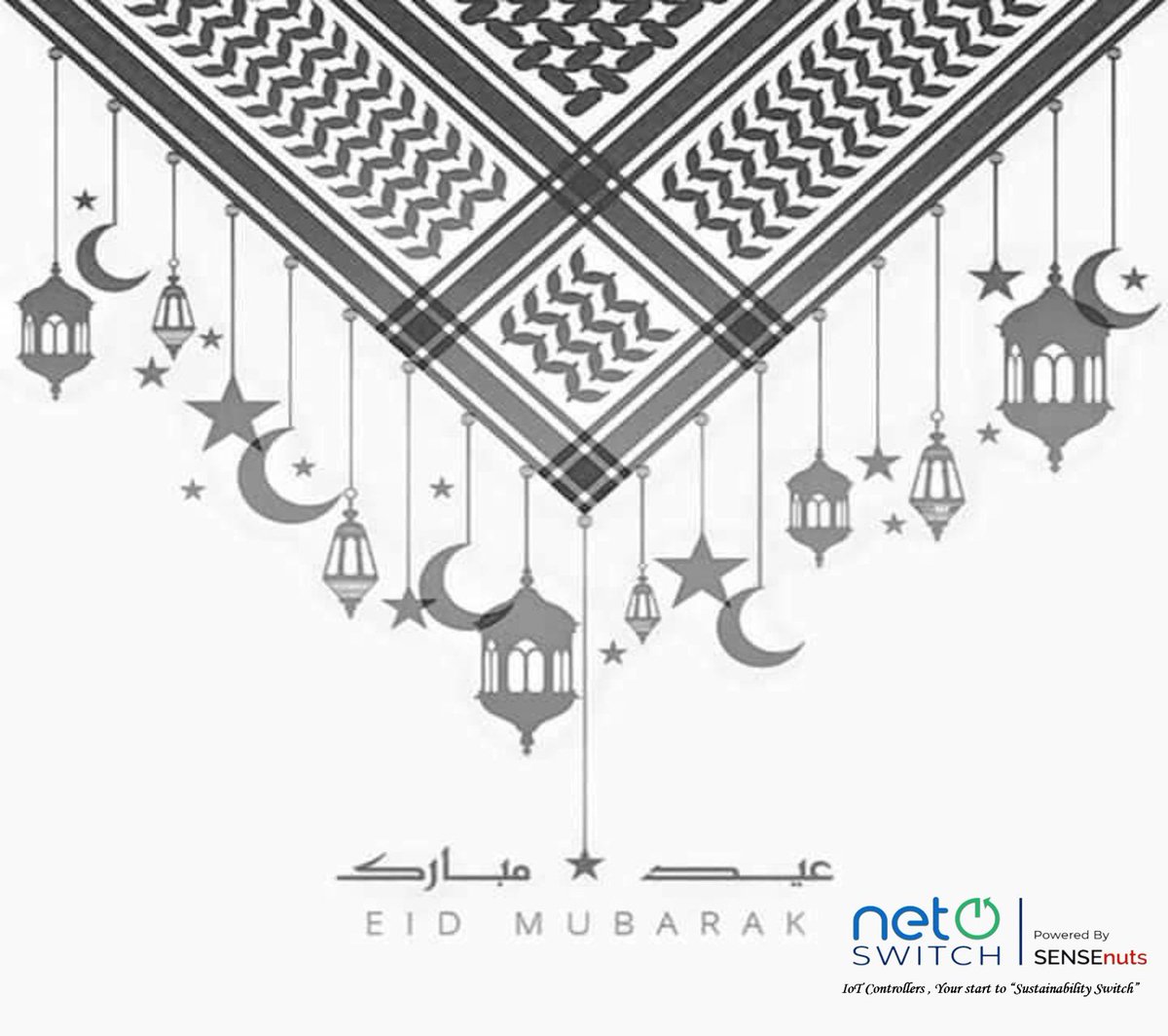 ityagipranav's tweet photo. Wish you all a very Happy Eid 
@SENSEnutsIoT https://t.co/lzeIbGaMRU