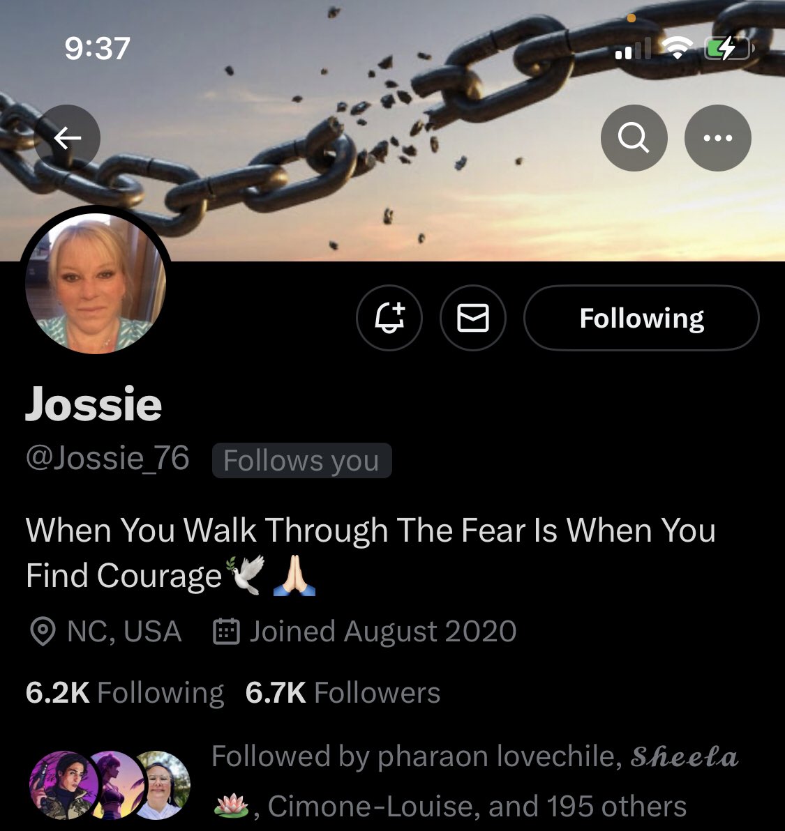 Jannah_Luvluv's tweet photo. Our sister lost the fight against breast cancer last night 🙏🙏🙏
You are a beautiful soul and I admire your strength.
@Jossie_76 account will say open till her family decides to shut it down for us on Twitter to say our goodbyes and send our prayers and wishes for her and her family 🫶🏼

Till we meet again your loving memory will live on.
You were a very sweet and kind person till the end 🥂