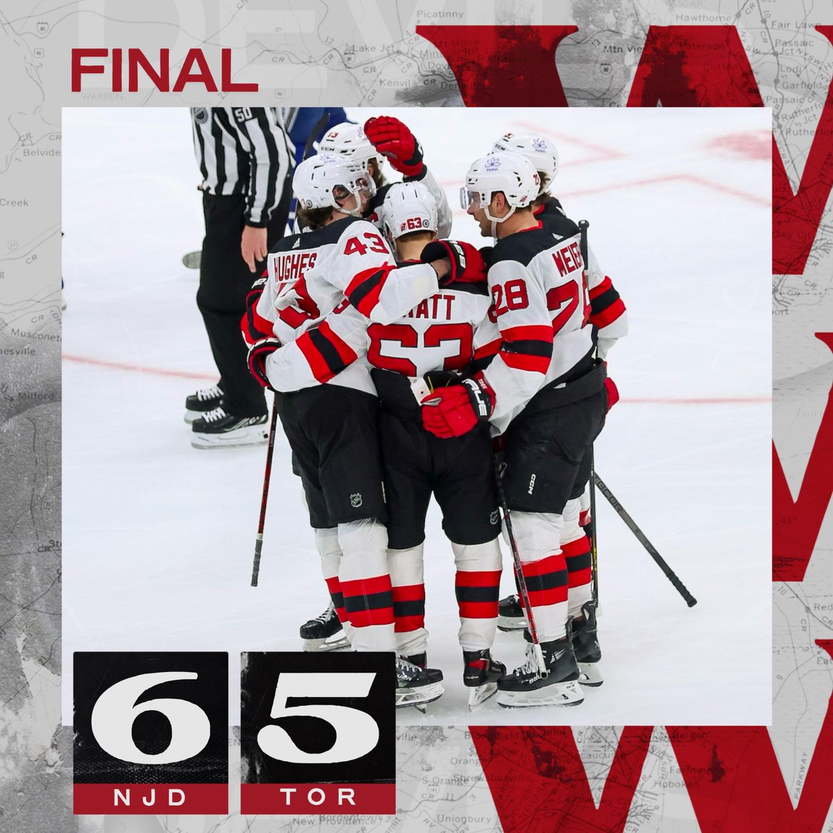 Six goals in the Six. 

Game Story: bit.ly/43XR7wy