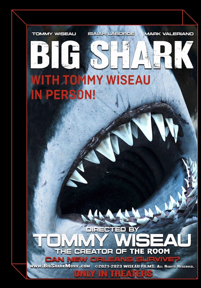 Big Shark screenings tomorrow / Los Angeles / April 12 and 13, 202= Fun! Party Time ! TheRoomMovie.com