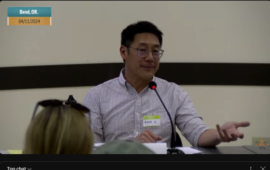 MsArielKnox's tweet photo. #VoteForChang Phil Chang, Deschutes County Commissioner, up for re-election. Can recommend. #OrPol https://t.co/yOGh1fzyF7