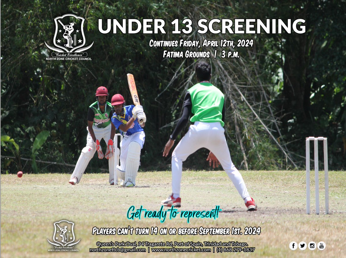 Screening for our U13 North Zone team continues.

#NorthZoneCricketCouncil #NorthZoneStrong #northzone2024 #CricketExcellence