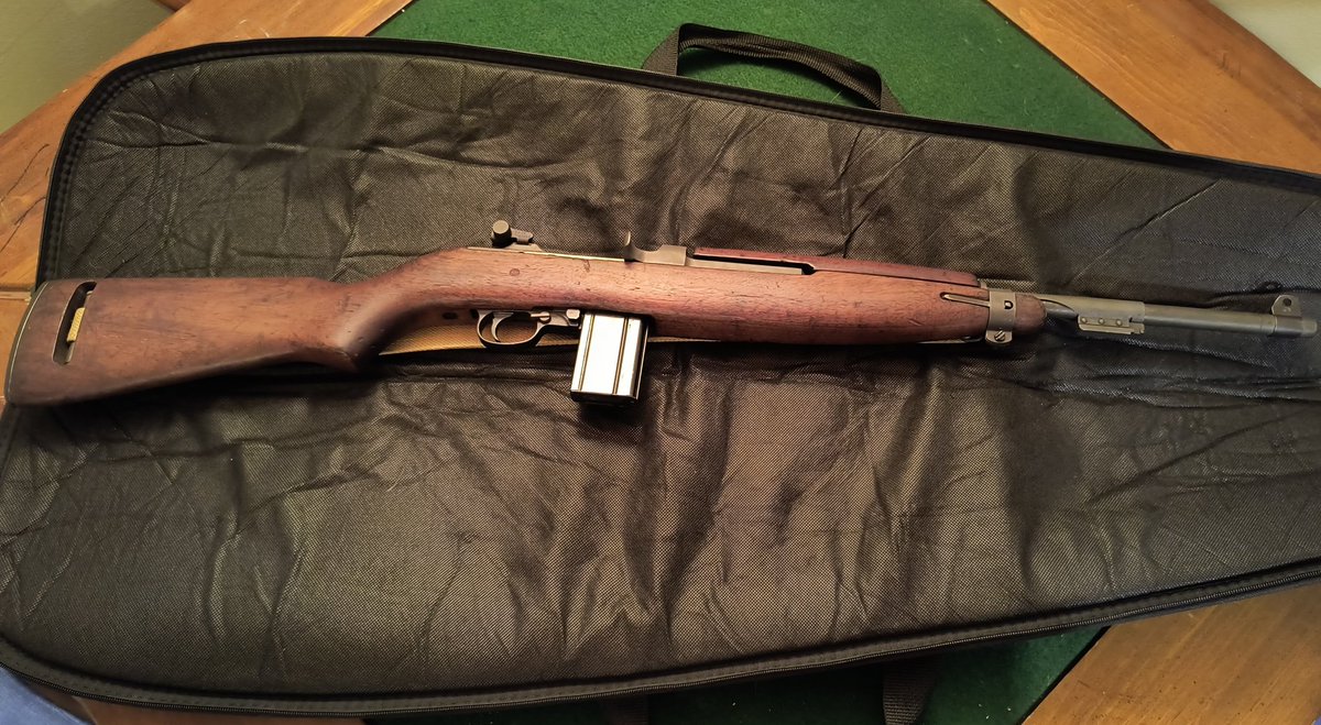 Been spending the last couple nights admiring and researching my newly acquired M1 carbine. I have been looking forward to getting one of these for a long time. Thanks @ttdog007 !!