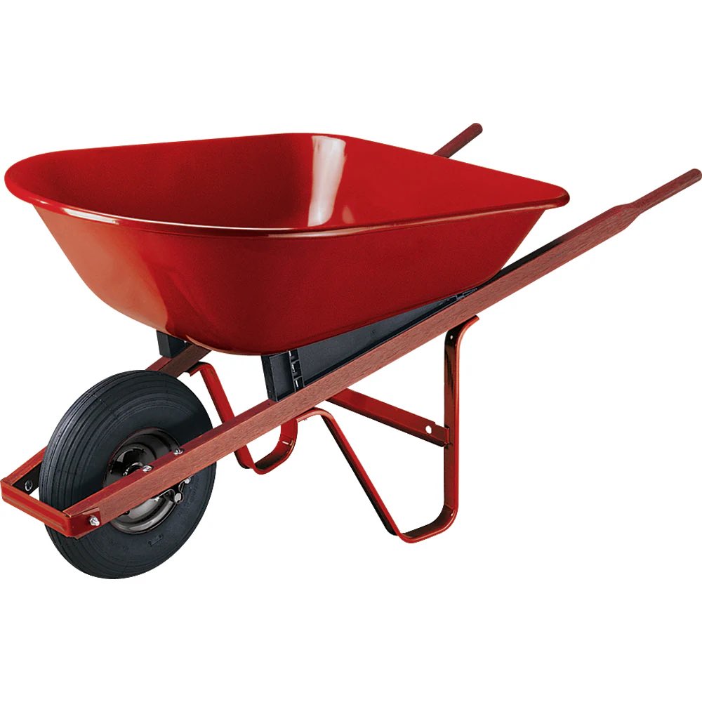 I was today years old when I learned that it’s spelled wheelbarrow