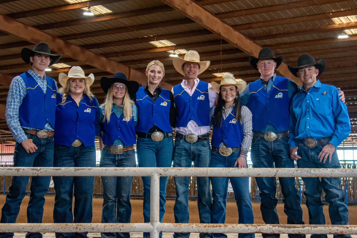 Tonight, we welcomed the community out at the ASU Rodeo Complex to meet the #AngeloState Rodeo Team! We're very excited about the future of this program and are grateful for the support we have received thus far.