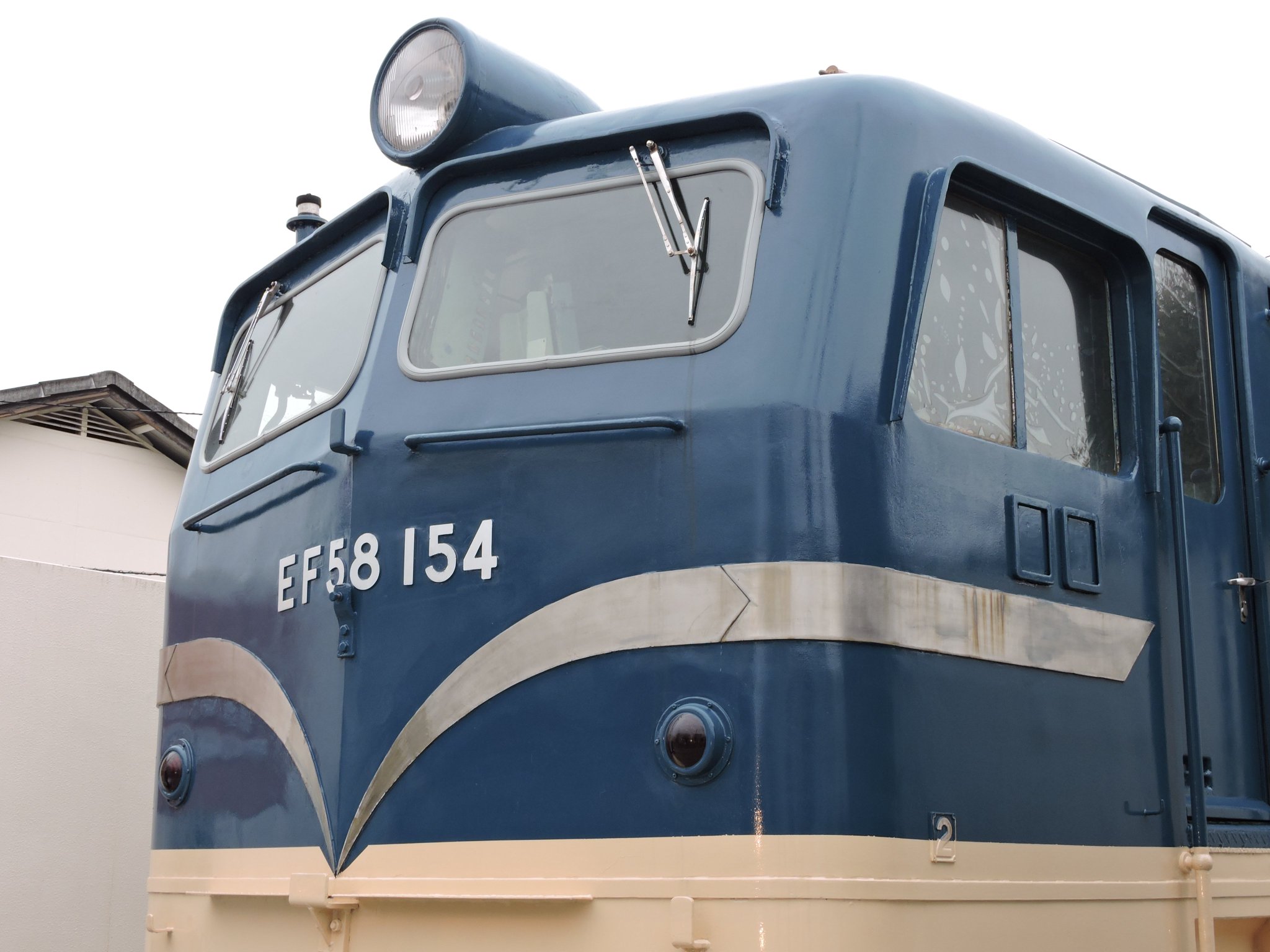 エンドウ EF58ブルートレインセット T039-3 EF58形電気機関車 127号機 小窓 青色（EF58 Electric