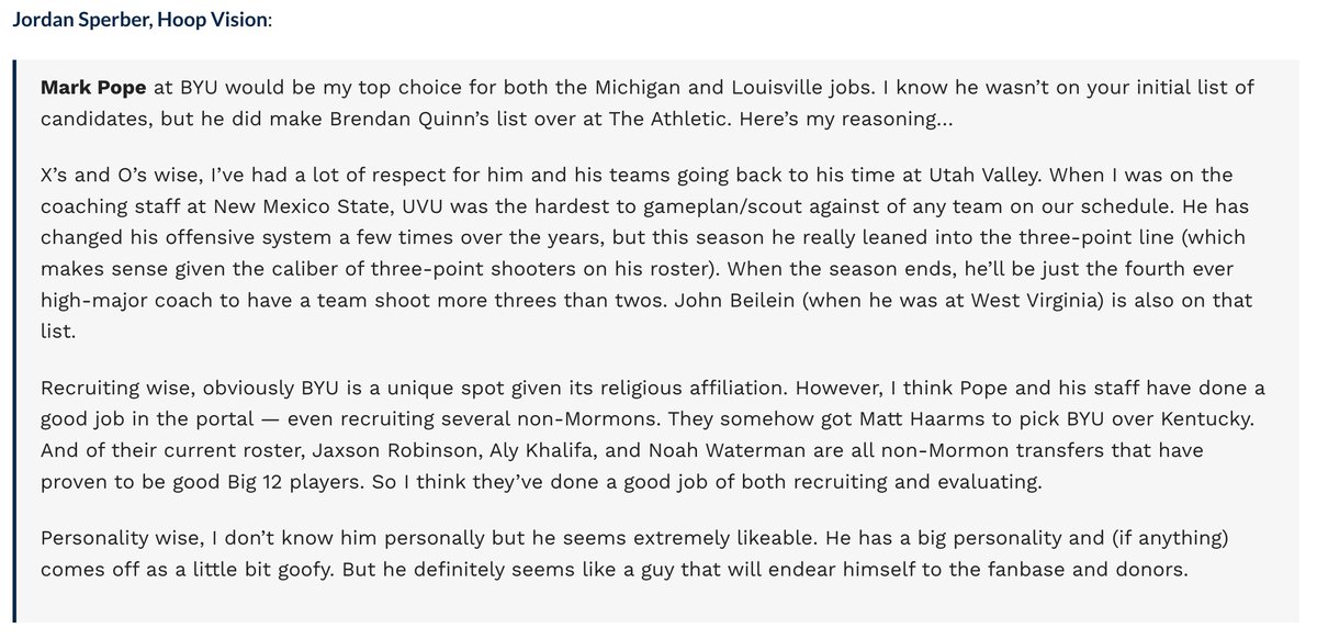 Here was my answer back in March when @umhoops asked me who would be my top choice for the Michigan job