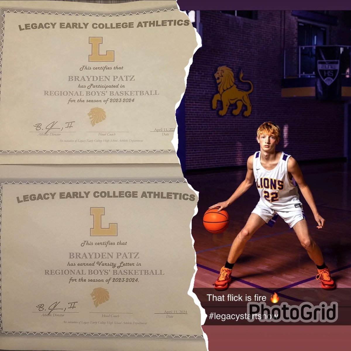To say I'm proud of this young man is an understatement!!! He earned his varsity letter tonight as a freshman. Keep grinding, young man. The best is yet to come!!!
#our22
#yourlegacy
#keepgrinding