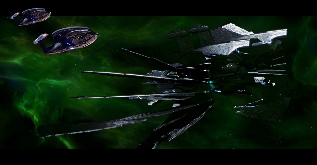 startrek_ships's tweet image. How would two #InquiryClass Starships fare against the #Scimitar ? dlvr.it/T5P582