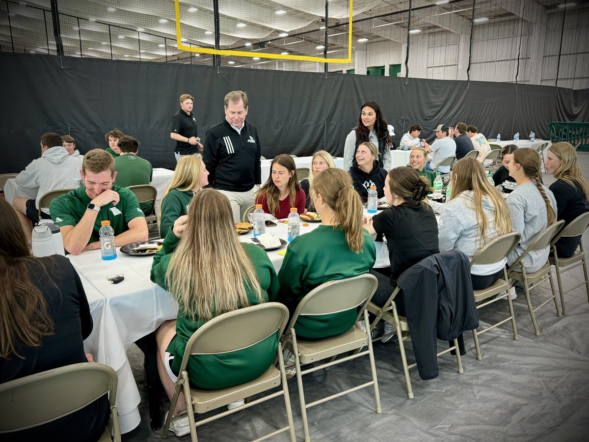 Thank you <a href="/bearcatsports/">Northwest Athletics</a> for joining Jill and me at the Hughes to celebrate winter/spring sports! We had a blast getting to know all of you!