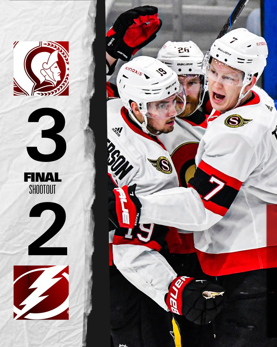 #Sens WIN!! SEE YOU SATURDAY AT @CdnTireCtr!! #GoSensGo