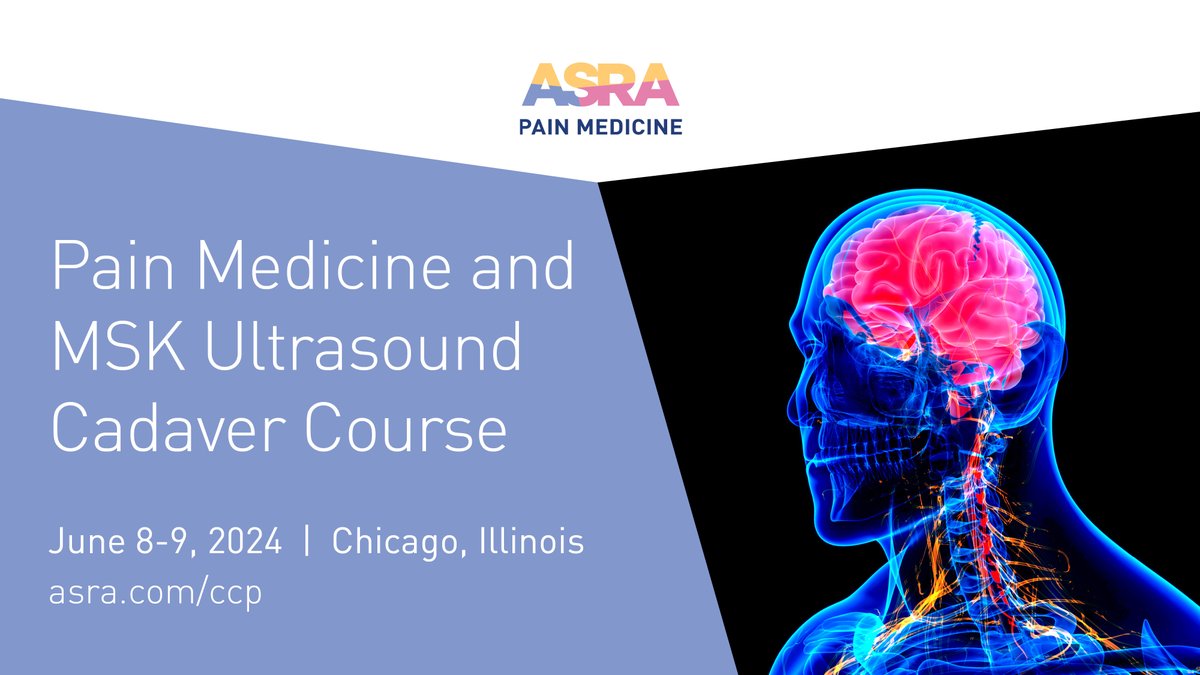 Final hours to save 💰 on the Pain Medicine and MSK Ultrasound Cadaver Course! Early-bird rates end tonight at 11:59 pm ET. Earn 11.75 CME credits in an highly interactive learning environment with expert faculty. Snag your spot! ➡ asra.com/ccp