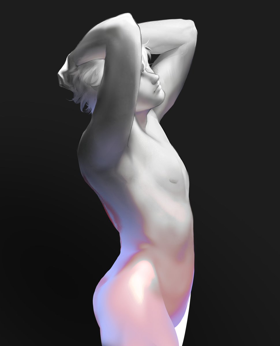 I did some greek statue study today